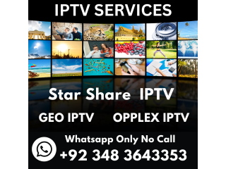 STARSHARE, GEO, and OPPLEX IPTV Services Available